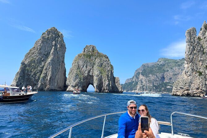 Capri in a Day All Inclusive Premium Boat Tour + City Visit - Iconic Landmarks and Natural Marvels