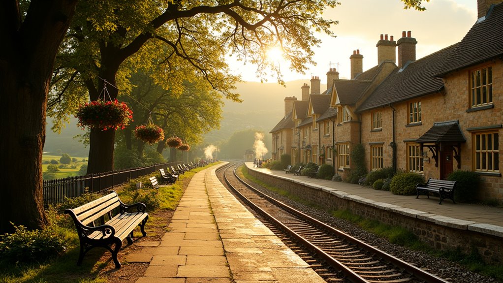 charming cotswold railway village