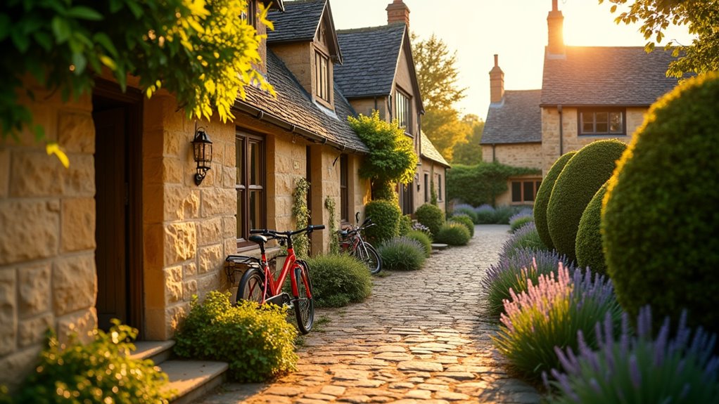 charming private cottages with interconnections