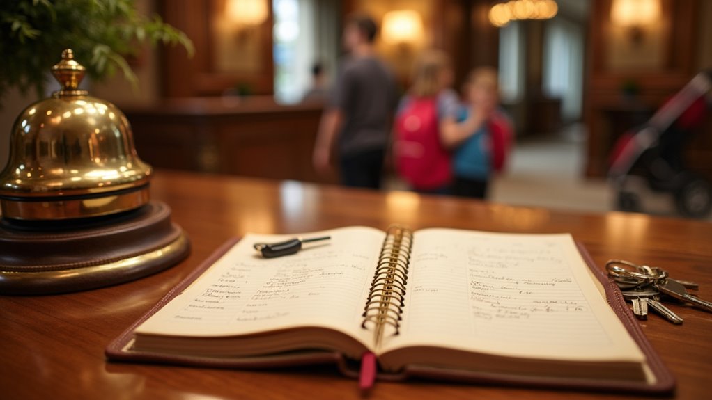 check family room amenities