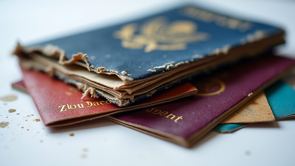 check passport for damage