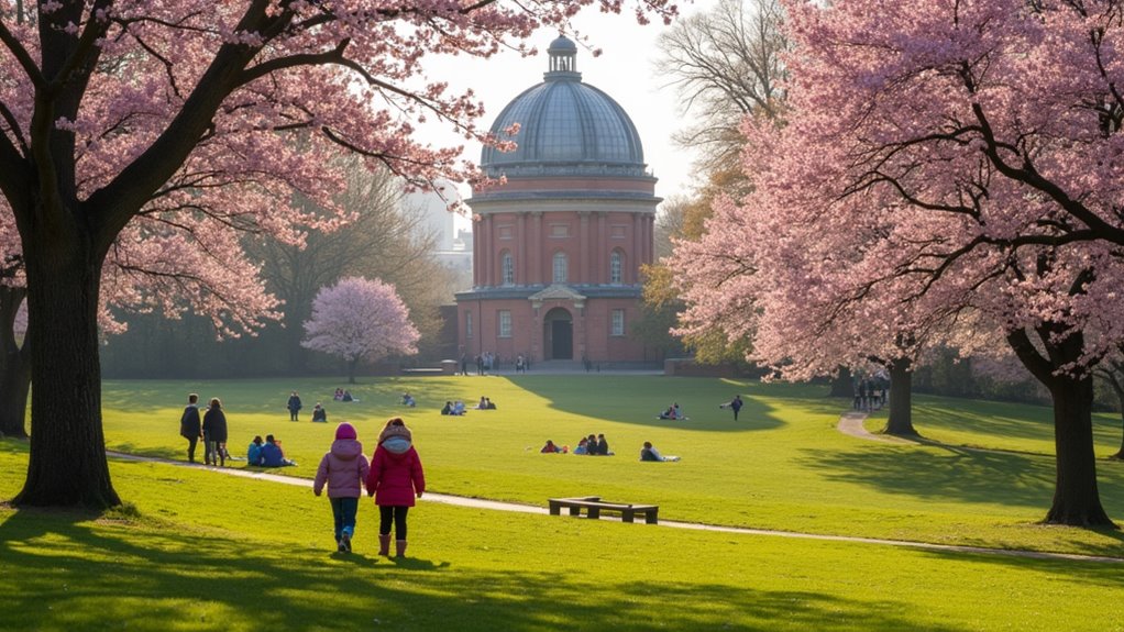 cherry blossom family picnic spot