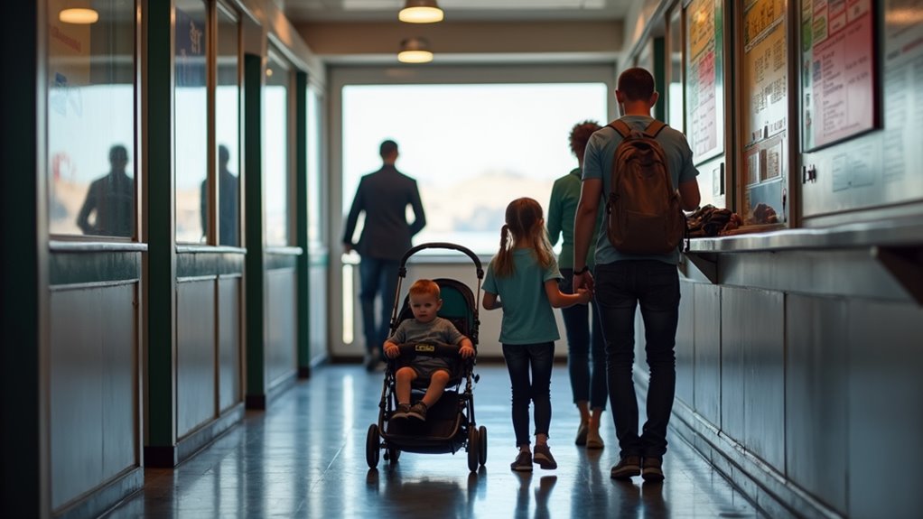 child discounts and free ferry rides