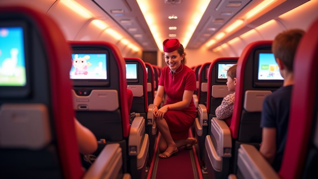 child friendly airline amenities