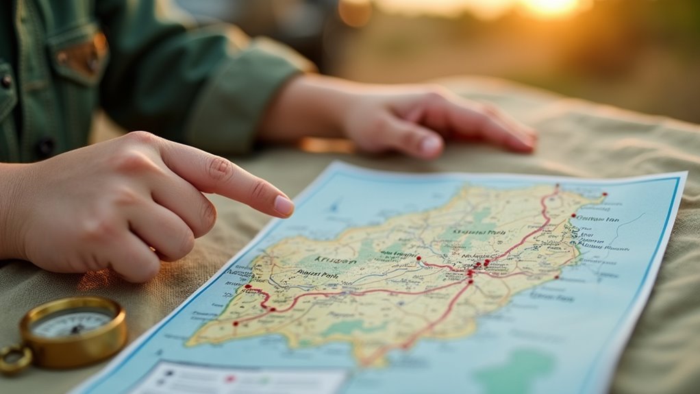 children s safari navigation tasks