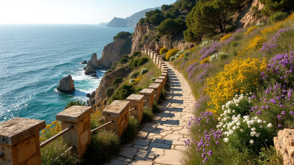 clifftop wildflower trail adventure