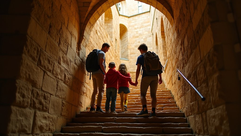 climb gothic cathedral tower