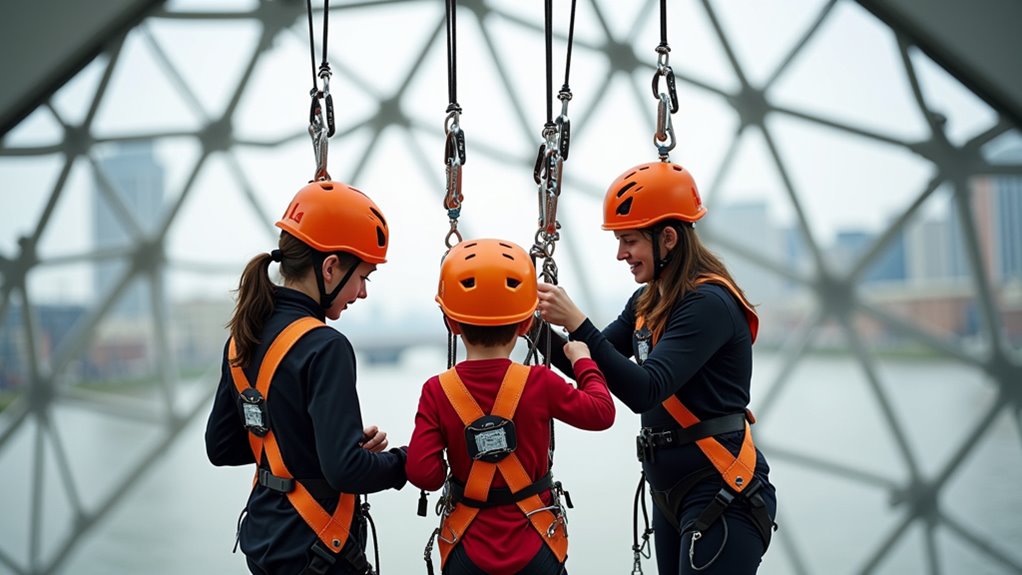 climb safely with gear