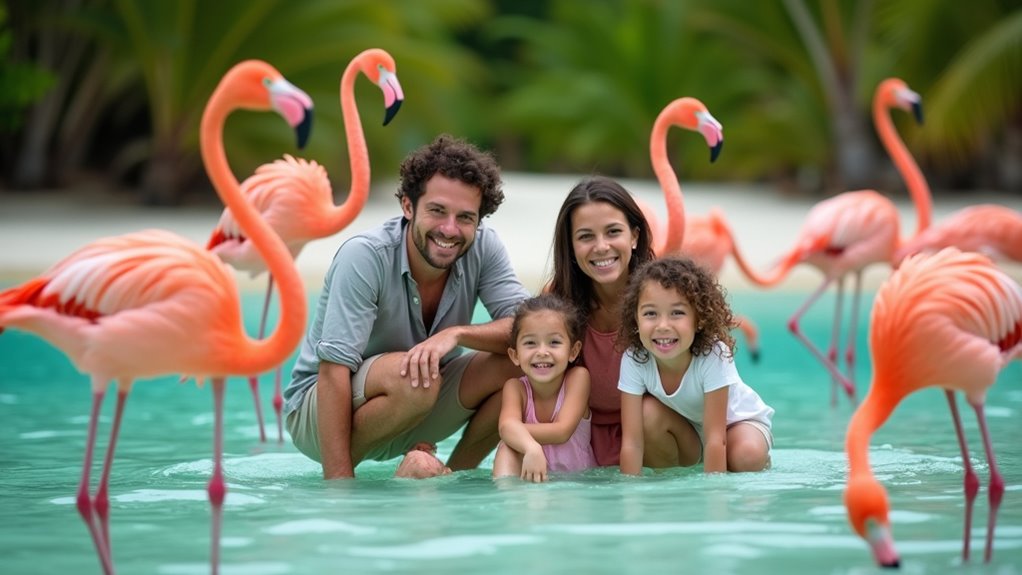 close flamingo encounter experience