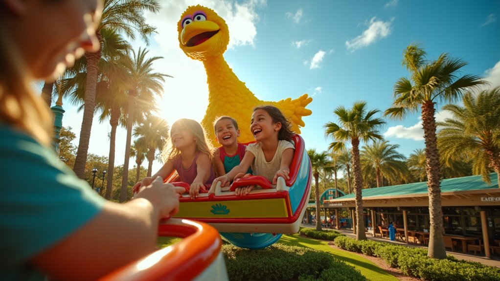 colorful mini ferris wheel