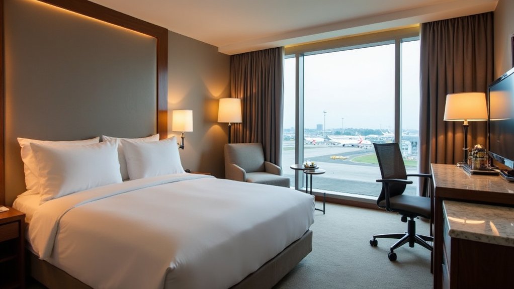 comfortable family room amenities