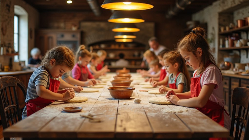 communal seating fosters social interaction