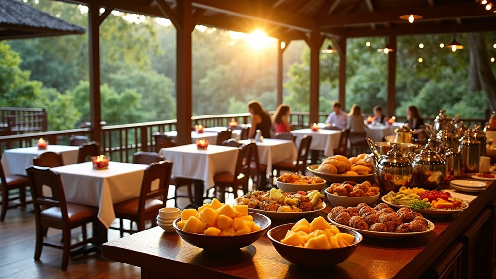 complimentary family breakfast buffet