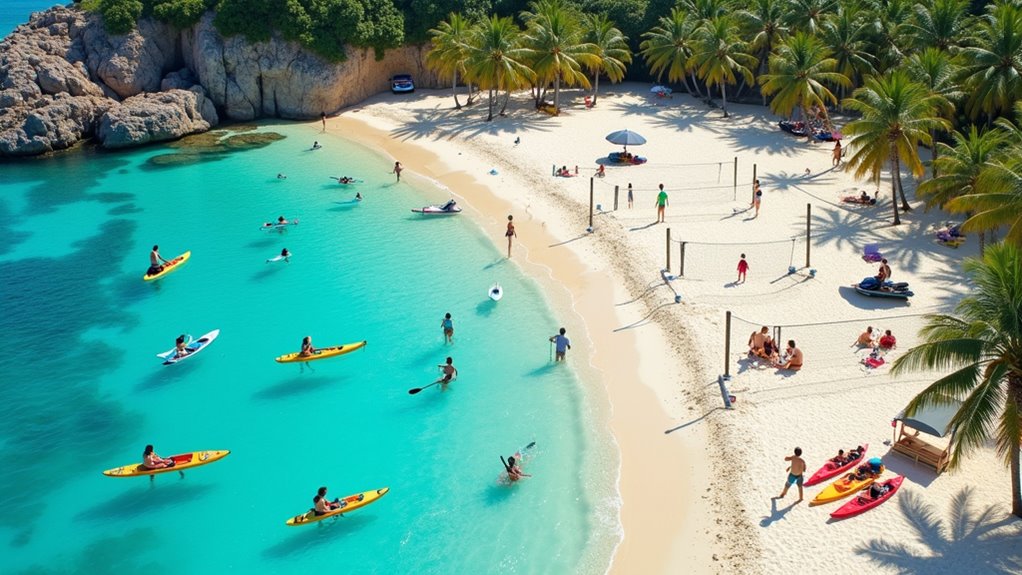 complimentary water activities for all