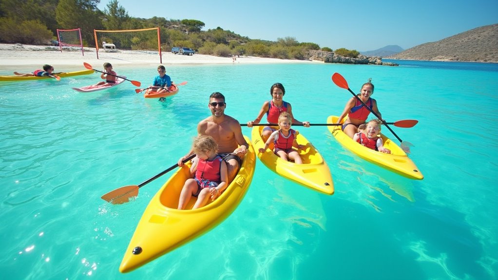 complimentary water sports activities