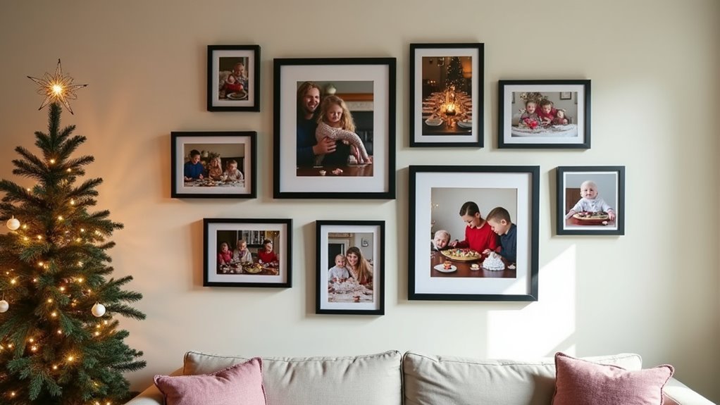 coordinated frames for gallery