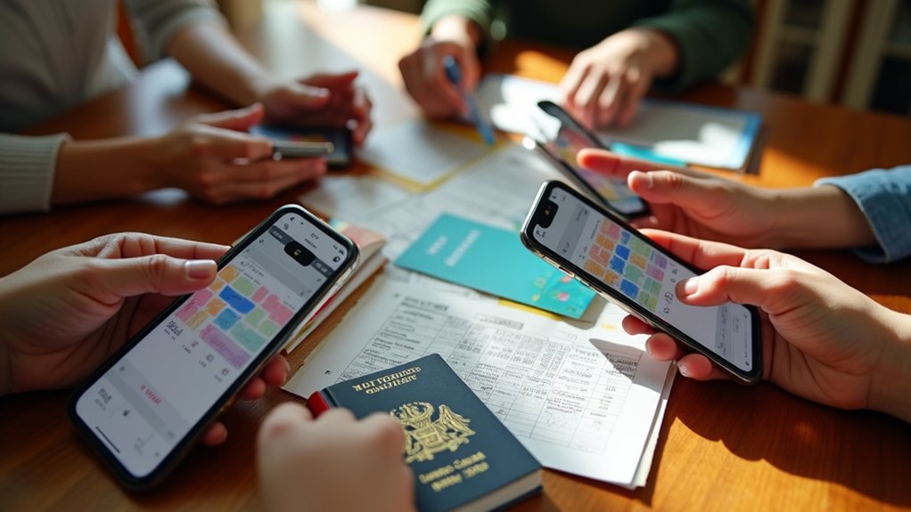 coordinating multigenerational travel planning