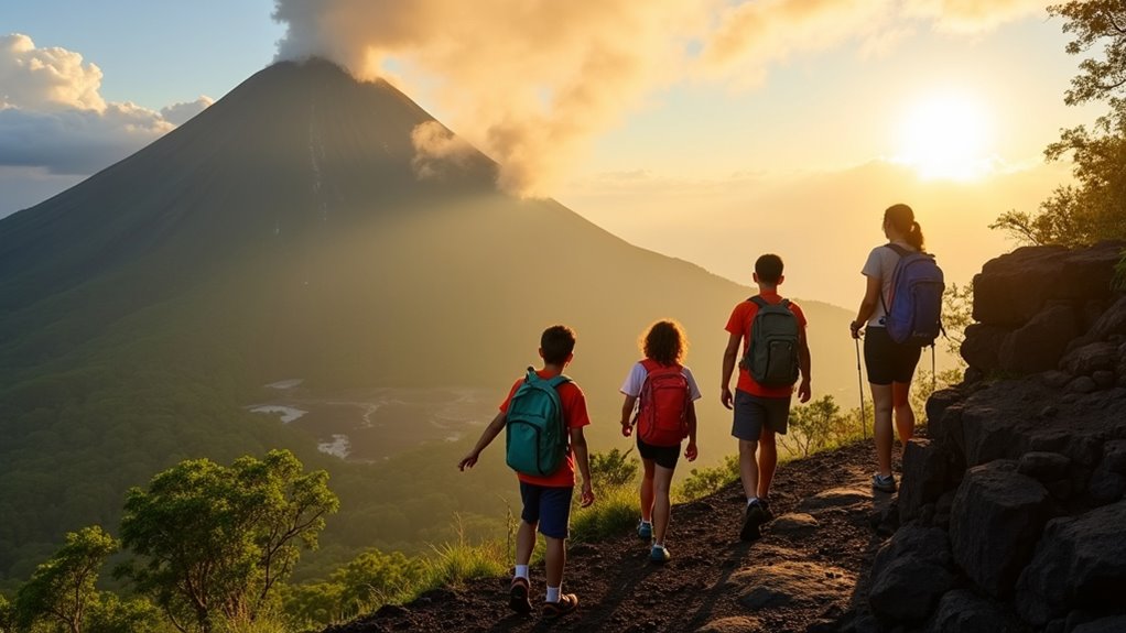costa rica volcano hiking options