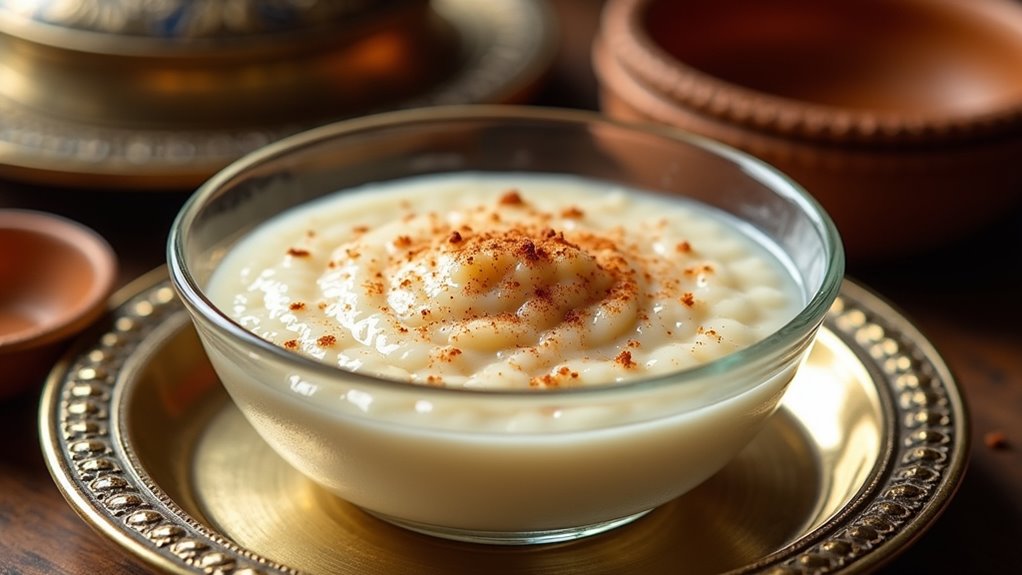 creamy turkish rice pudding