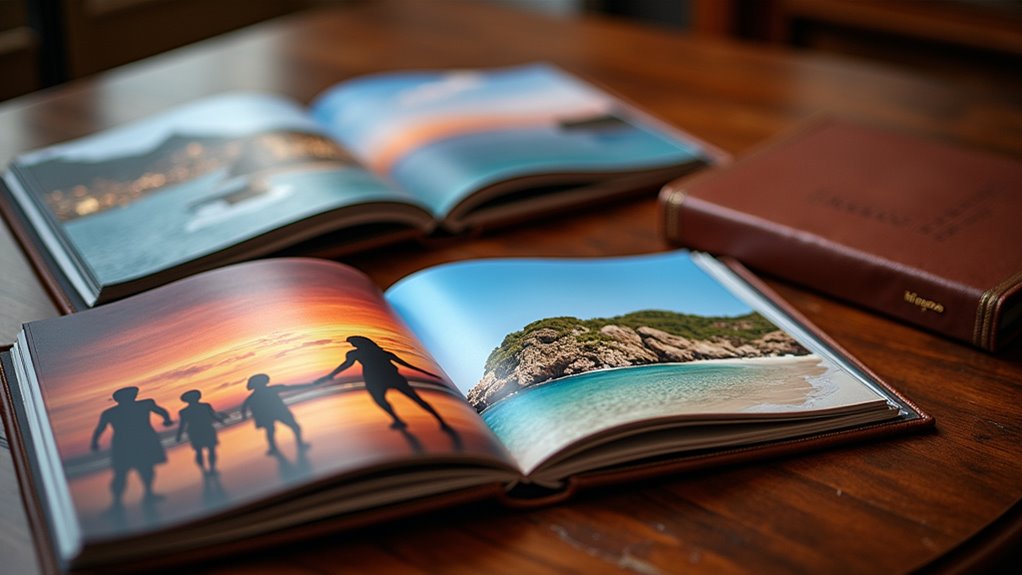 create personalized travel albums