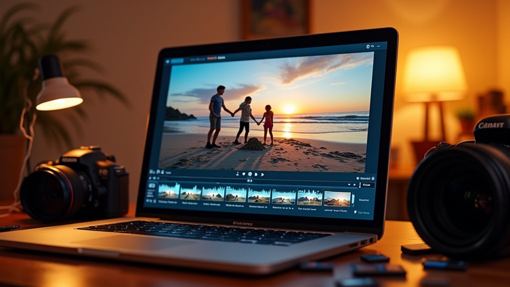 create travel photo slideshows