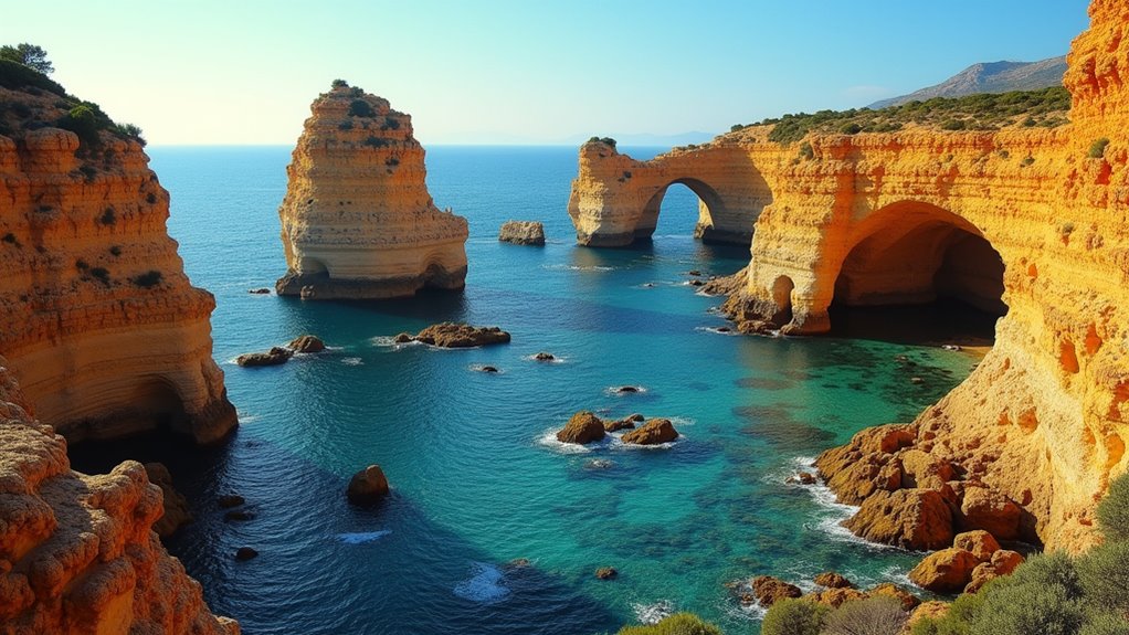 dal inspired rugged coastal landscape