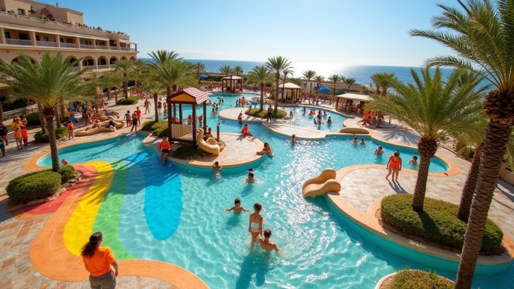 dedicated kids zones and activities