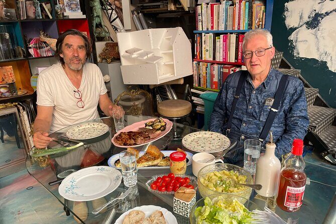 Dinner in a Bohemian Artist Apartment in Central Paris - The Host and the Atmosphere