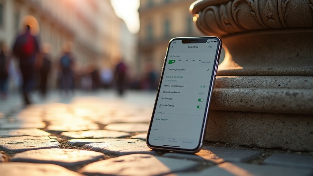 disable automatic network connections