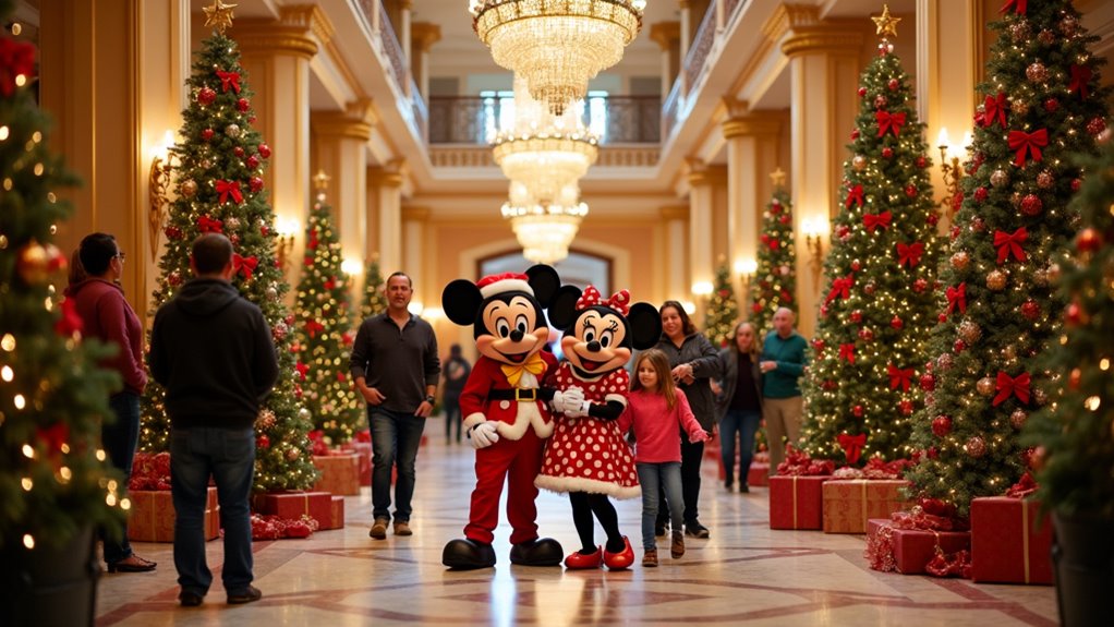 disney christmas resort experiences
