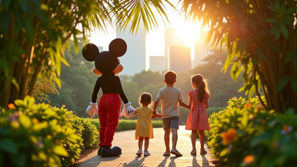 disney topiary character showcase