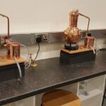 Distill a bottle of gin on mini copper stills - What a Typical Session Looks Like