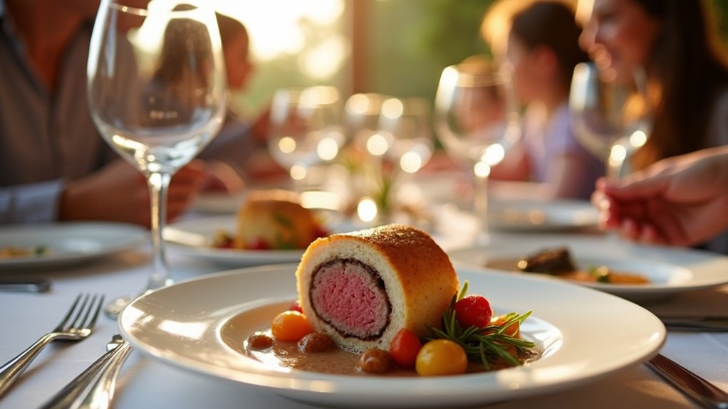 diverse locally sourced family dining