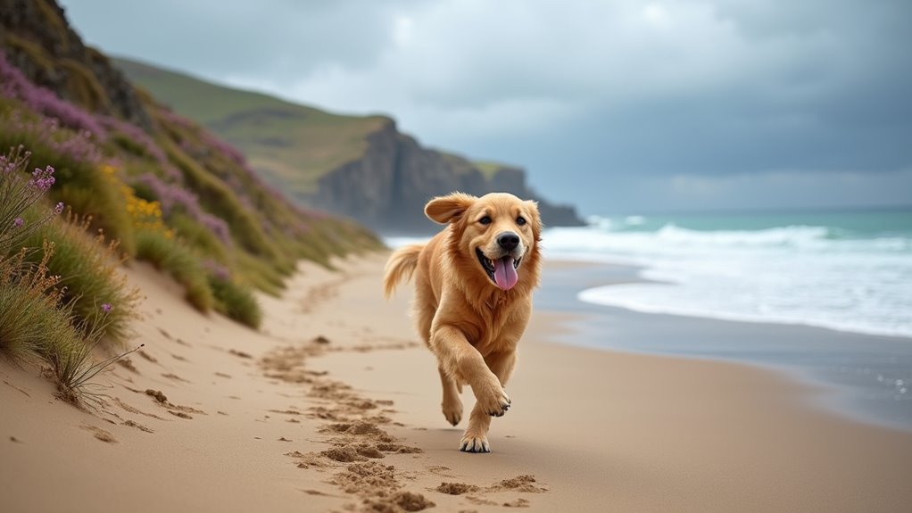 dog friendly beaches and coastal paths