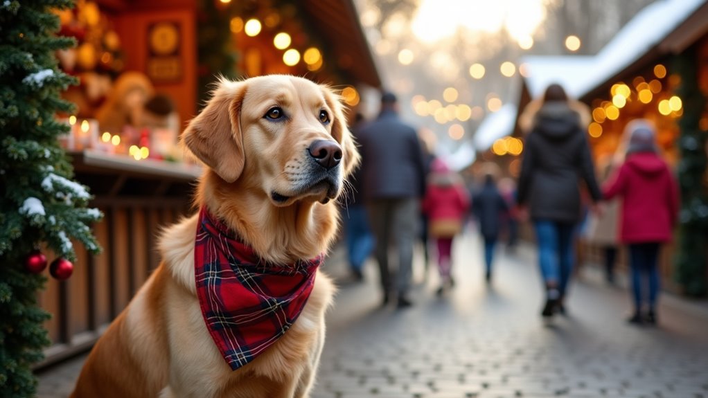 dog friendly holiday markets