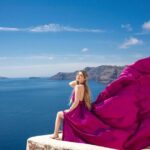 Dreamy Flying Dress Photoshoot in Santorini - The Stops and What You Can Expect
