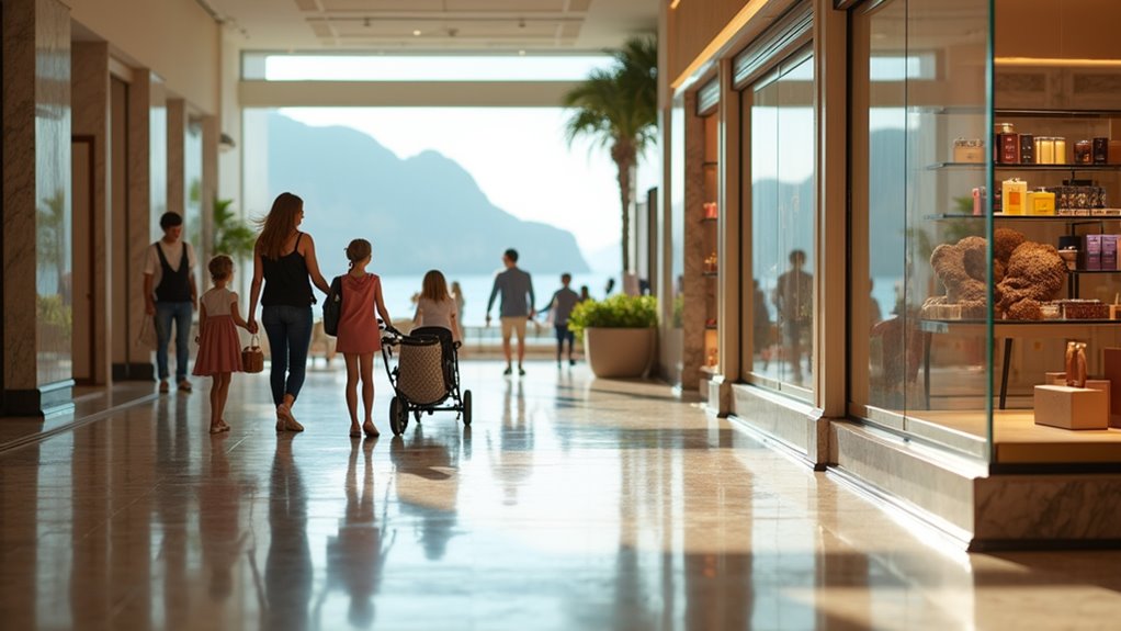 duty free family shopping adventure