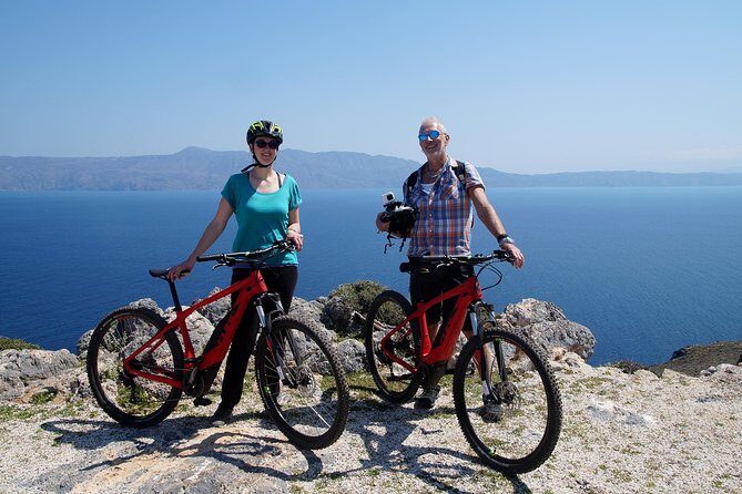 E-bike (Electric Mountain Bike) Guided tour in West Crete - The Itinerary in Detail