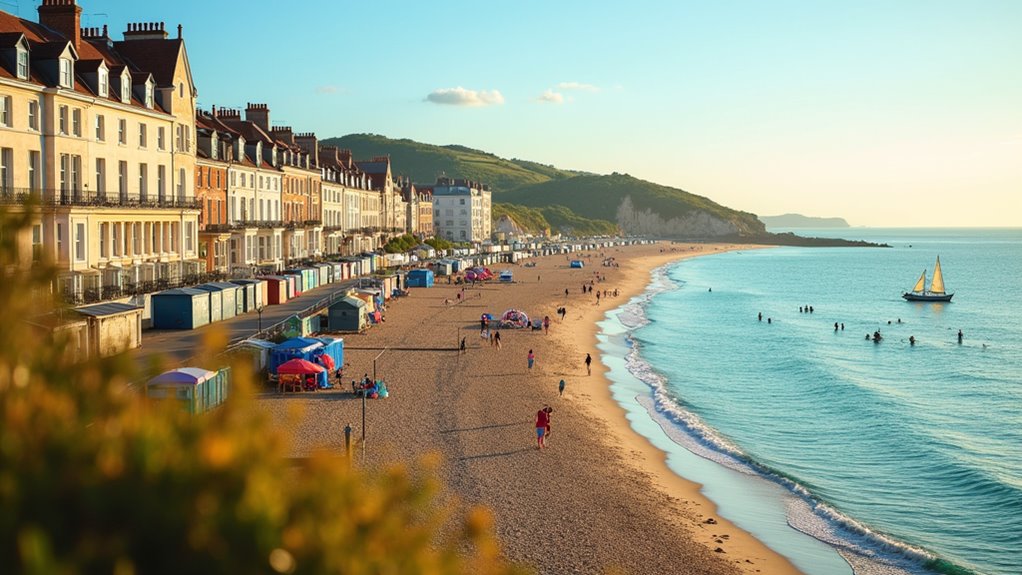 elegant georgian seafront views