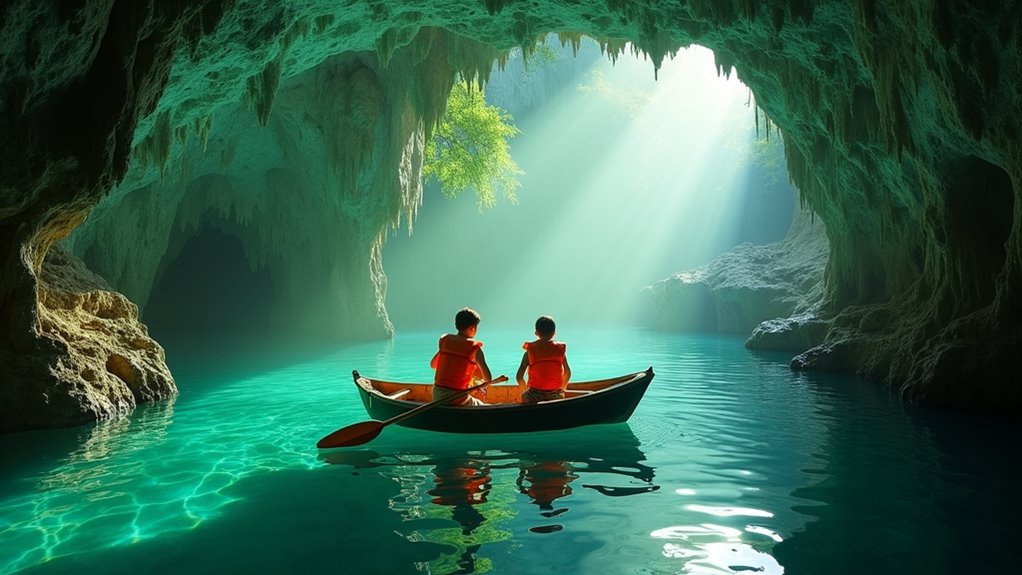 emerald grotto boat tour