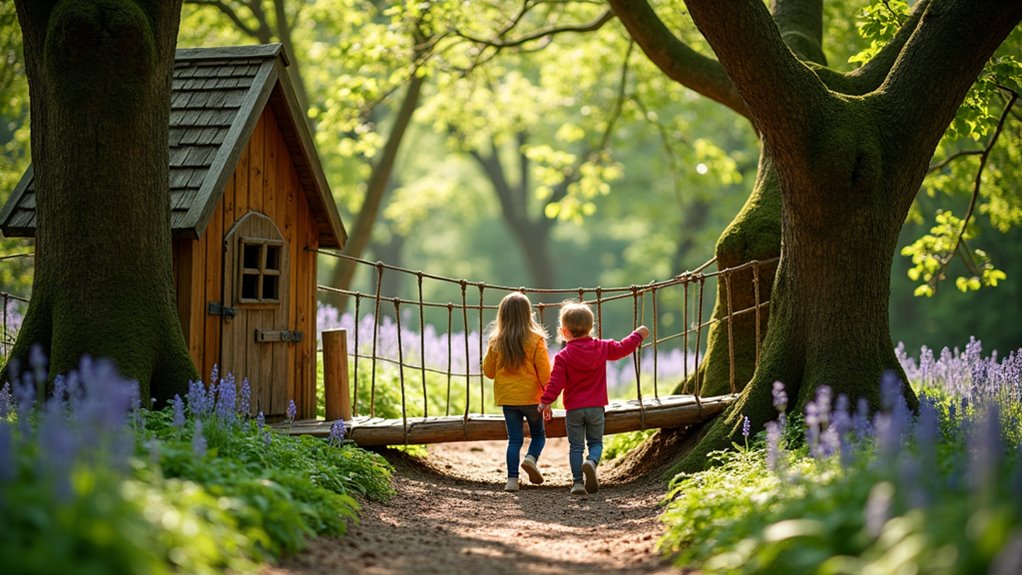 enchanted trails and play zones