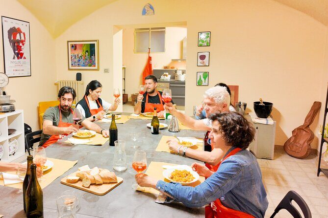 Exclusive Bologna Cooking Class - Pasta Tagliatelle Ragu & Spritz - Learning to Make the Casoni Spritz