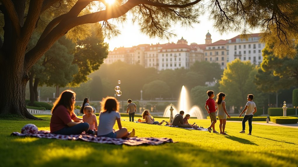 expansive park with panoramic views