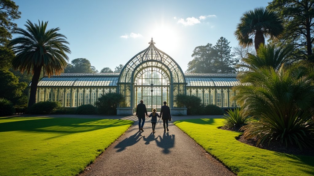 explore glasshouses and plant diversity