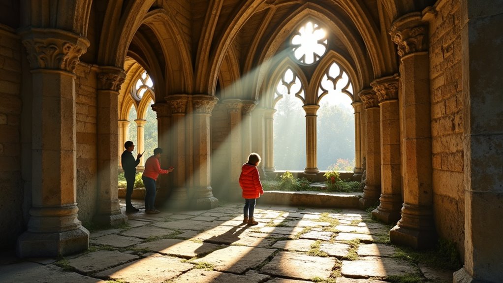 explore ruins and hidden art