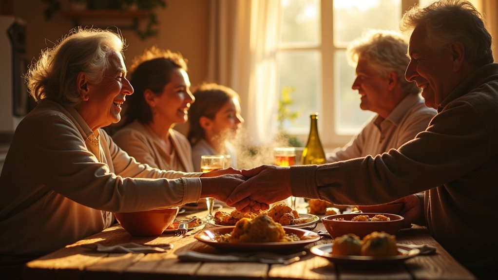 express gratitude at family gatherings