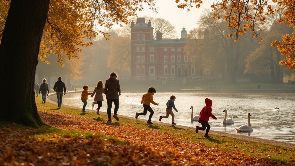 family adventure in royal parks