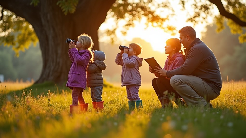 family birding event activities