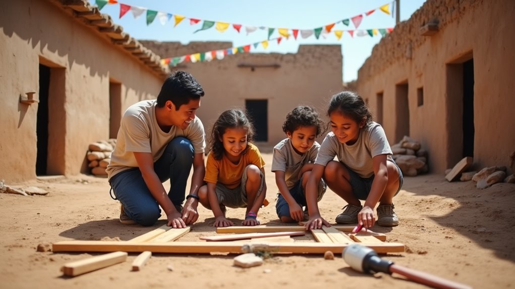 family bonds through service