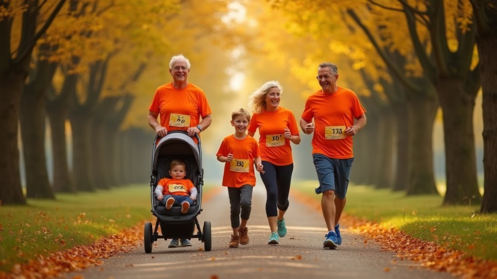 family charity fun runs